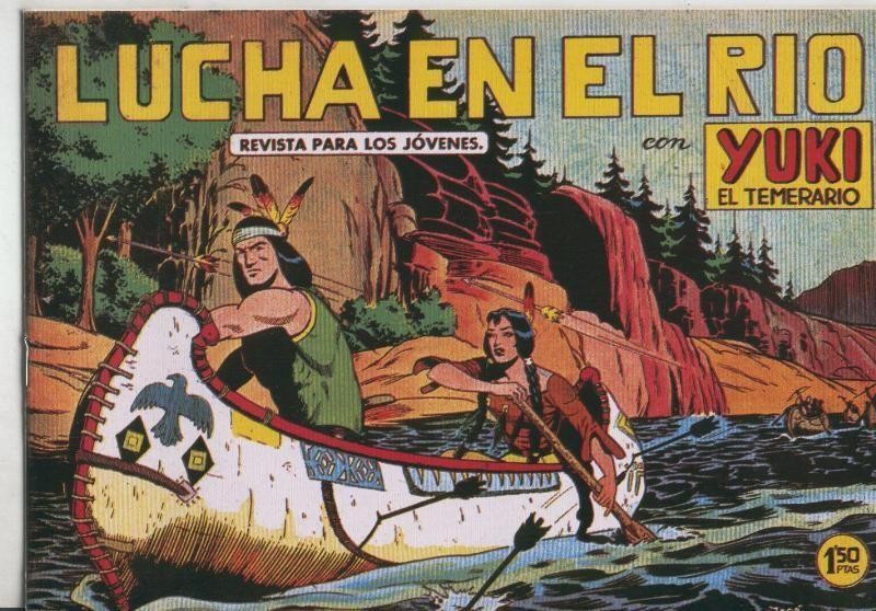 Yuki el temerario facsimil numero 011: Lucha en el rio