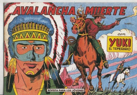 Yuki el temerario facsimil numero 022: Avalancha de muerte