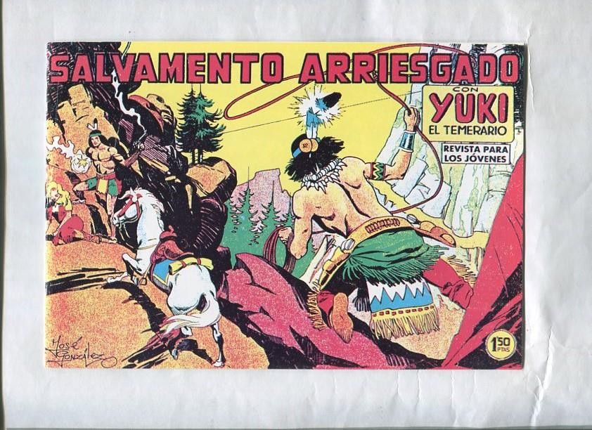 Yuki el temerario facsimil numero 038: Salvamento arriesgado