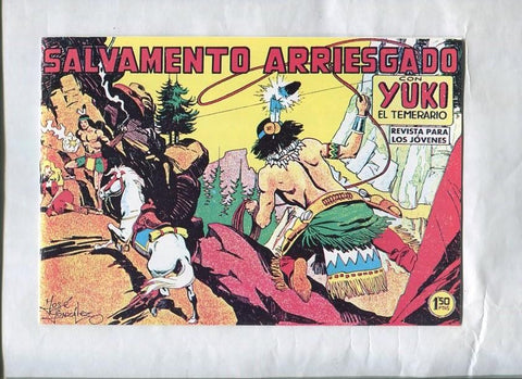 Yuki el temerario facsimil numero 038: Salvamento arriesgado