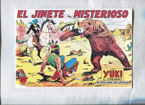 Yuki el temerario facsimil numero 043: El jinete misterioso