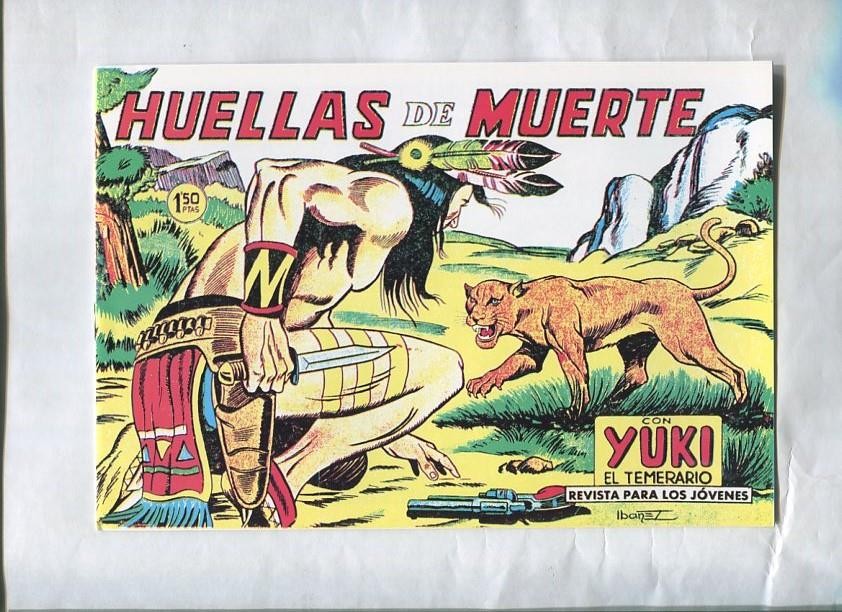 Yuki el temerario facsimil numero 046: Huellas de muerte