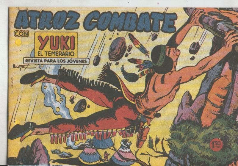 Yuki el temerario facsimil numero 049: Atroz combate