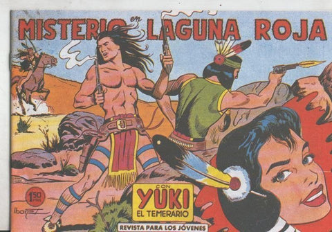 Yuki el temerario facsimil numero 053: Misterio en laguna roja