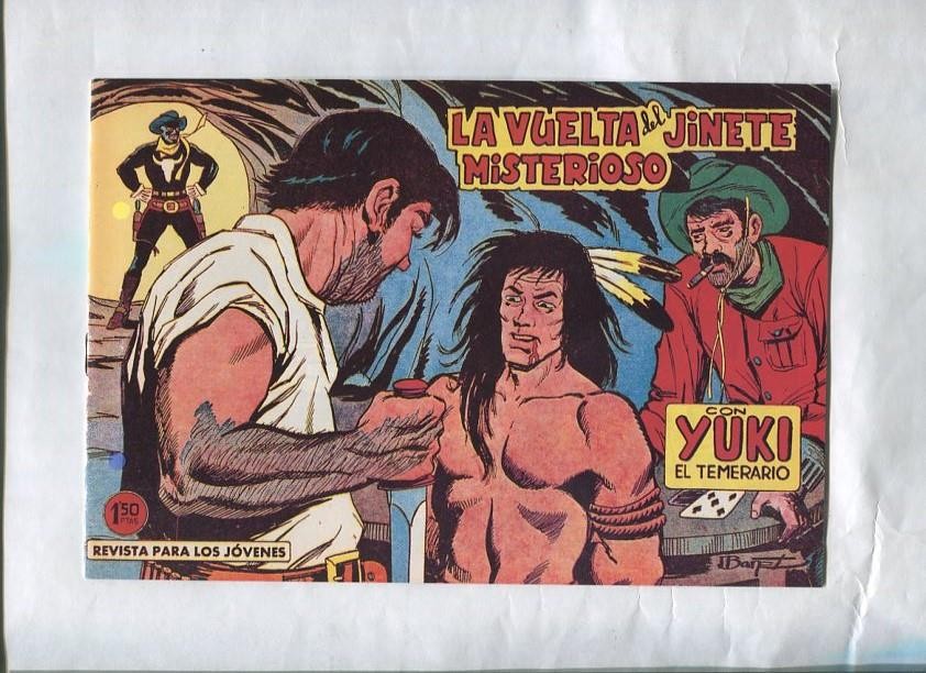 Yuki el temerario facsimil numero 060: La vuelta del jinete misterioso