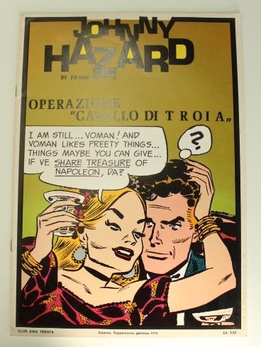 JOHNNY HAZARD - Tiras del 30-08-1965 al 20-11-1965 : Operazione Cavallo di Troia