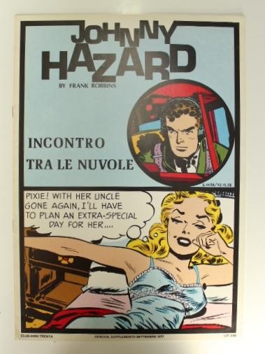 JOHNNY HAZARD - Tiras del 06-10-1958 al 27-12-1958 : Incontro tra le Nubole