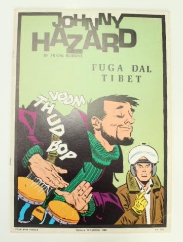 JOHNNY HAZARD - Tiras del 28-03-1960 al 23-07-1960: Fuga Dal Tibet