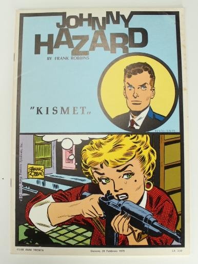 JOHNNY HAZARD - Tiras del 27-05-1957 al 07-09-1957: KISMET