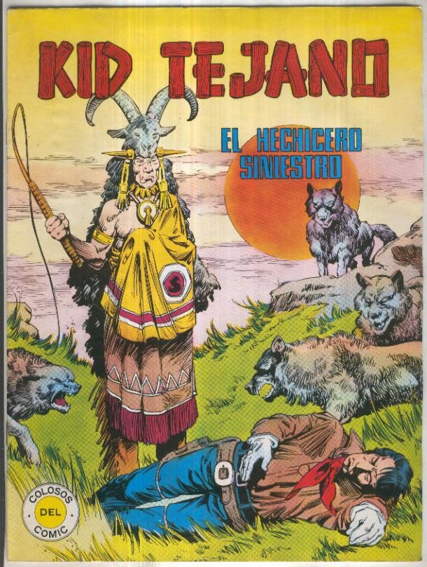 Kid Tejano, color numero 04: El hechicero siniestro