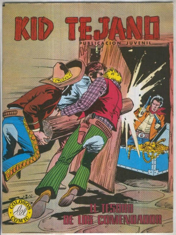 Kid Tejano, color numero 29: El tesoro de los comendador