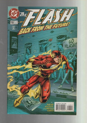 The Flash numero 118 back from the future