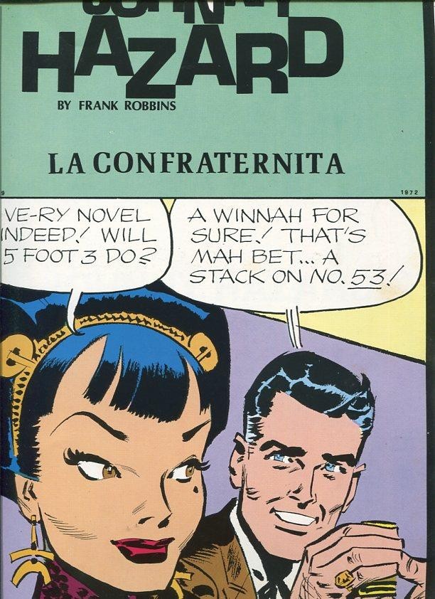 Johnny Hazard numero 119: tiras 31/7/1972 al 30/9/1972: La confraternita
