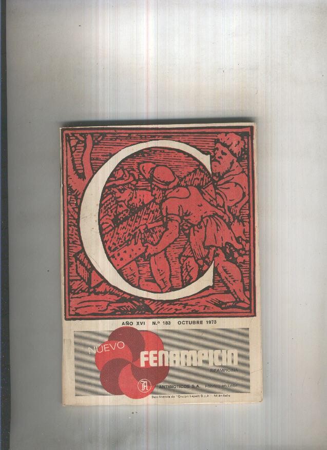 Suplemento Laboratorios Biohorm numero 183, octubre 1973:Nuevo Fenampicin