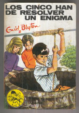 Los cinco han de resolver un enigma (cubierta algo estropeada)
