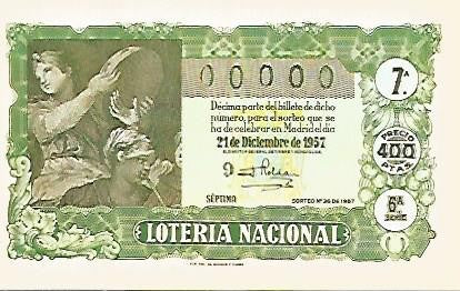 POSTAL 53200: SERIE DECIMOS LOTERIA DE NAVIDAD
