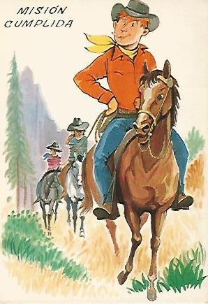 POSTAL 53234: COW BOYS. Mision cumplida