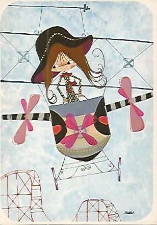 POSTAL 53236: DIBUJO DE ADELA
