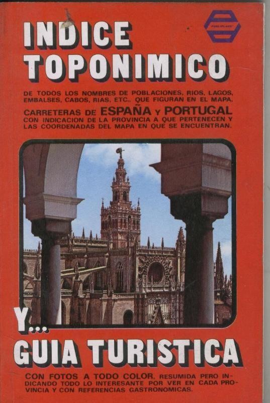 Indice Toponimico y guia turistica carreteras de España y Portugal