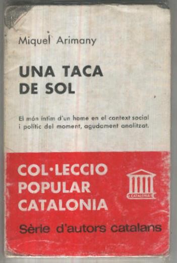 Una taca de sol (sobrecubierta algo estropeada)