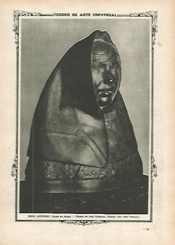 LAMINA 1364. JULIO ANTONIO. Mujer de aldea