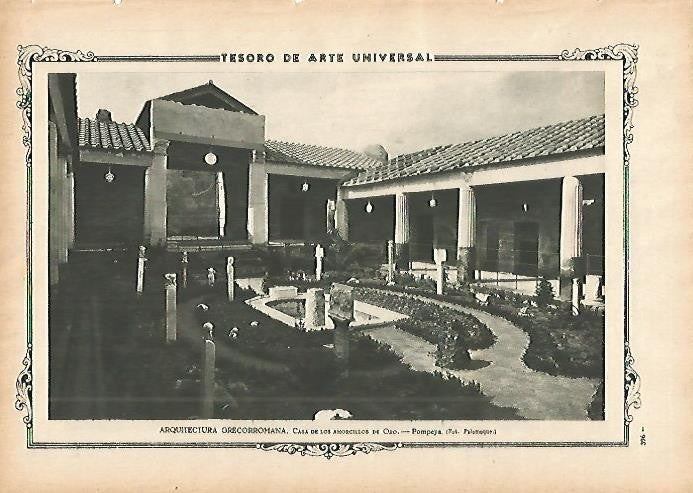 LAMINA 1452. Casa de los Amorcillos de Oro. Pompeya