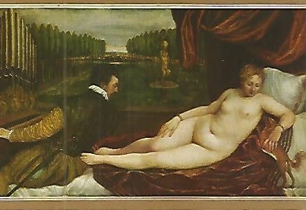POSTAL 53264: TIZIANO. Venus recreandose en la musica