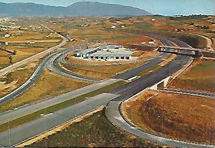 POSTAL 53266: AUTOPISTAS DEL MEDITERRANEO. Enlace Granollers