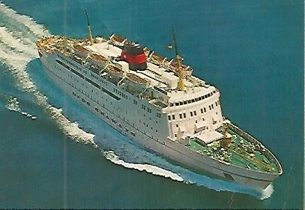 POSTAL 53275: GENOVA. Servicio Genova-Tunez