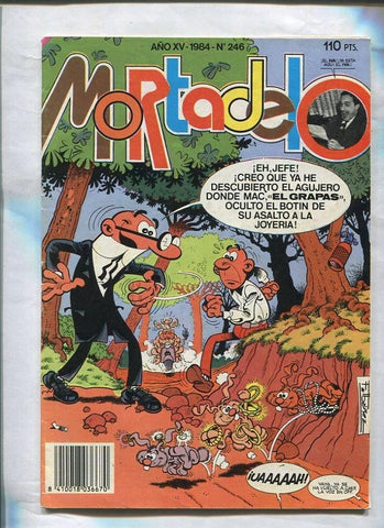 Super Mortadelo numero 246: Un muerto para una pista (Ortega)