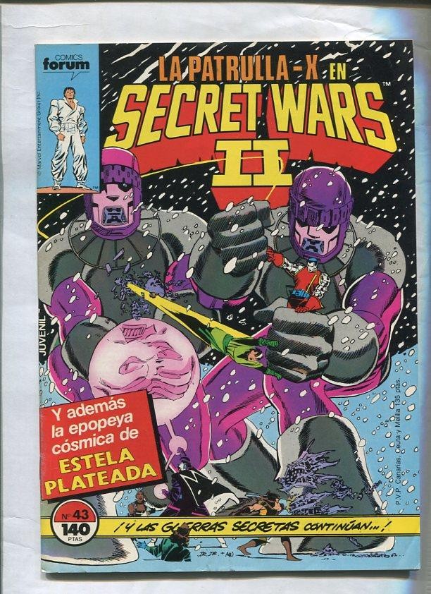 Secret Wars numero 43: La Patrulla X