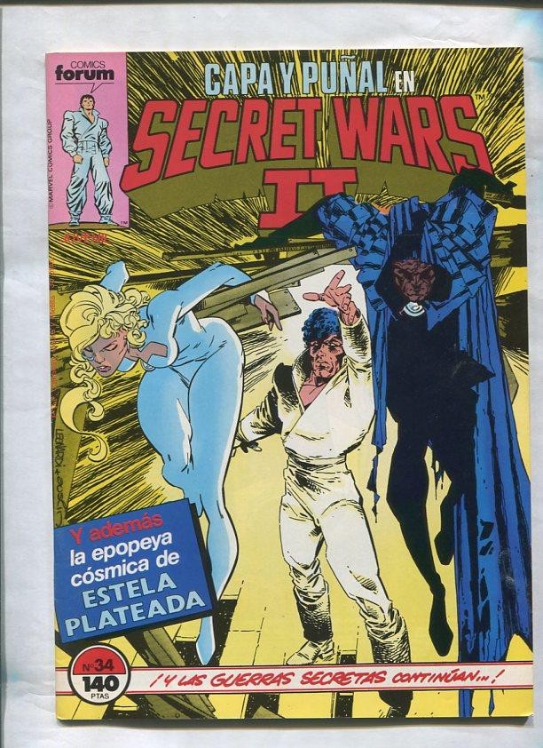 Secret Wars numero 34: Capa y Puñal