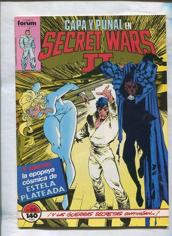 Secret Wars numero 34: Capa y Puñal