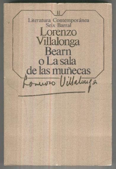 Literatura contemporanea numero 011: Bearn o la sala de las muñecas