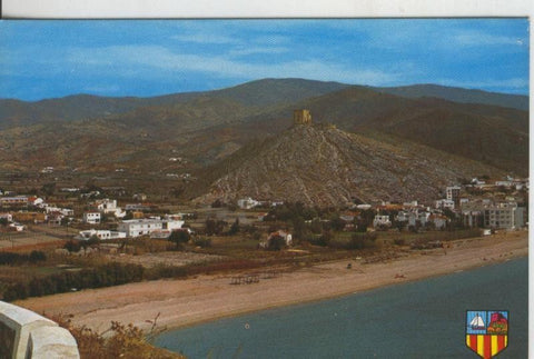 Postal 009447: Playa y Castillo de Castell de Ferro, Granada