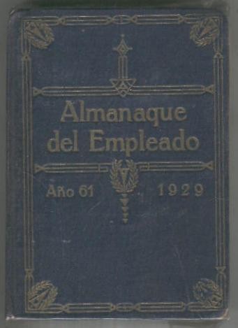 Almanaque del empleado para el año de 1929