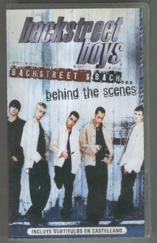 VHS Musica: BACKSTREET BOYS - Backstreet Back, BEHIND SCENES (1997)