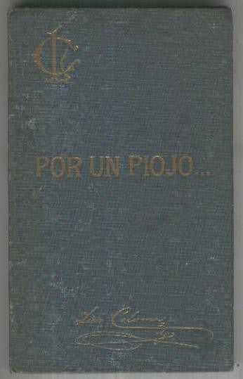 Por un piojo, cuadro de costumbres (octava edicion)