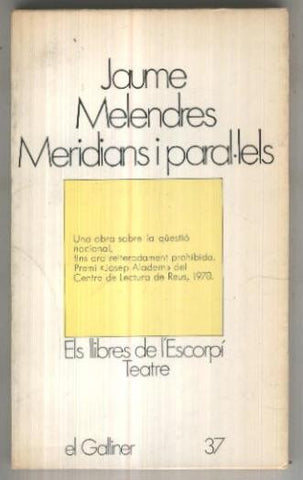 Els llibres de L,escorpi numero 037: Meridians i paral-lels