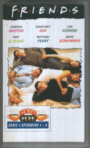 VHS Serie: FRIENDS, Temporada 1, Episodios del 1-4
