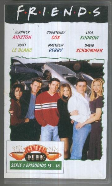 VHS Serie: FRIENDS, Temporada 1, Episodios del 13-16