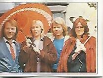 CROMO 6 SUPERCROMOS DE FABULA: SUPER GRUPOS. No 3 Abba
