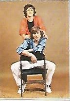 CROMO 89 SUPERCROMOS DE FABULA:  MUSIQUEROS. No 102. Chan y Chevy
