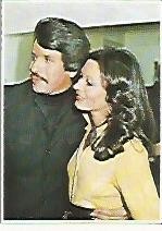 CROMO 154 SUPERCROMOS DE FABULA: PAREJAS FAMOSAS. No 199. Teresa Rabal y Eduardo Rodrigo