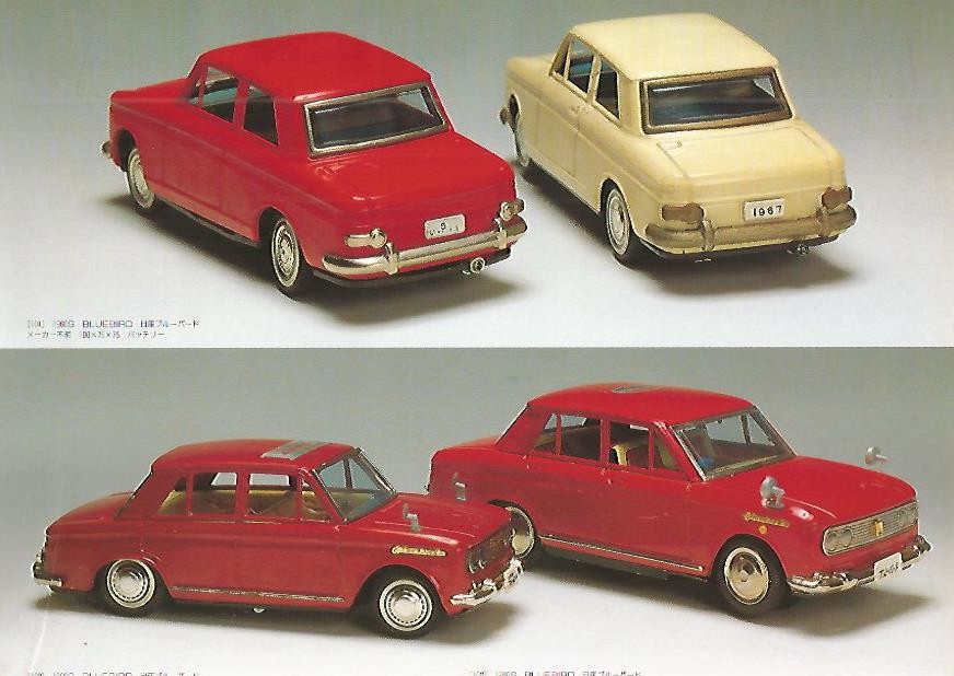 LAMINA / SHEET 20: BLUEBIRD 1960s/ ICHIKO/ MANDAIYA