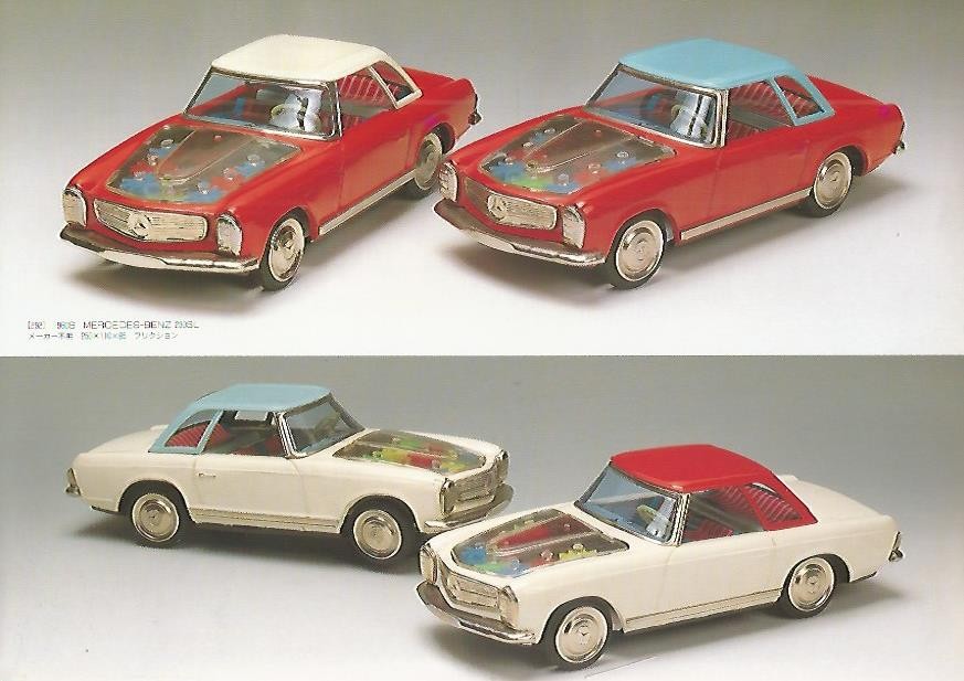 LAMINA / SHEET 55: MERCEDES BENZ 230SL. 1960s