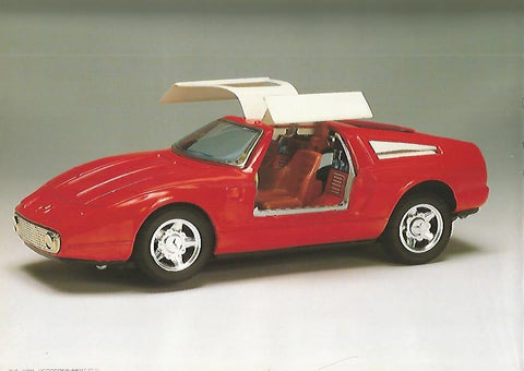 LAMINA / SHEET 58: MERCEDES BENZ C111. 1970s