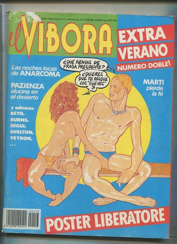 El Vibora revista numero 113/114: extra verano (defectos en la revista segun imagen)