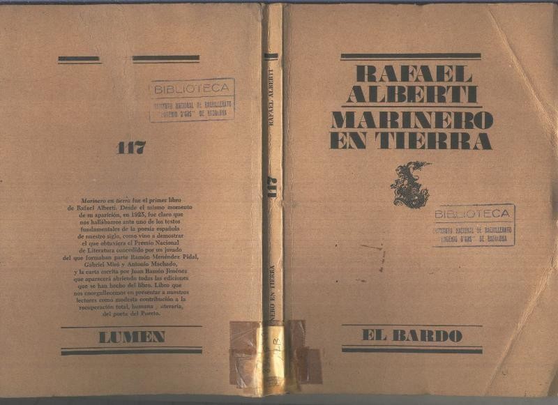 El Bardo numero 117: Marinero en tierra