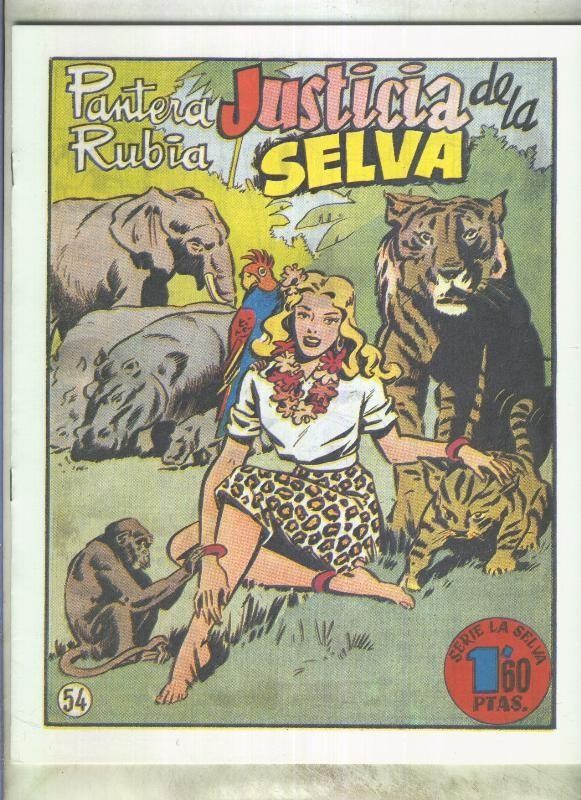Pantera Rubia facsimil: Justicia de la selva